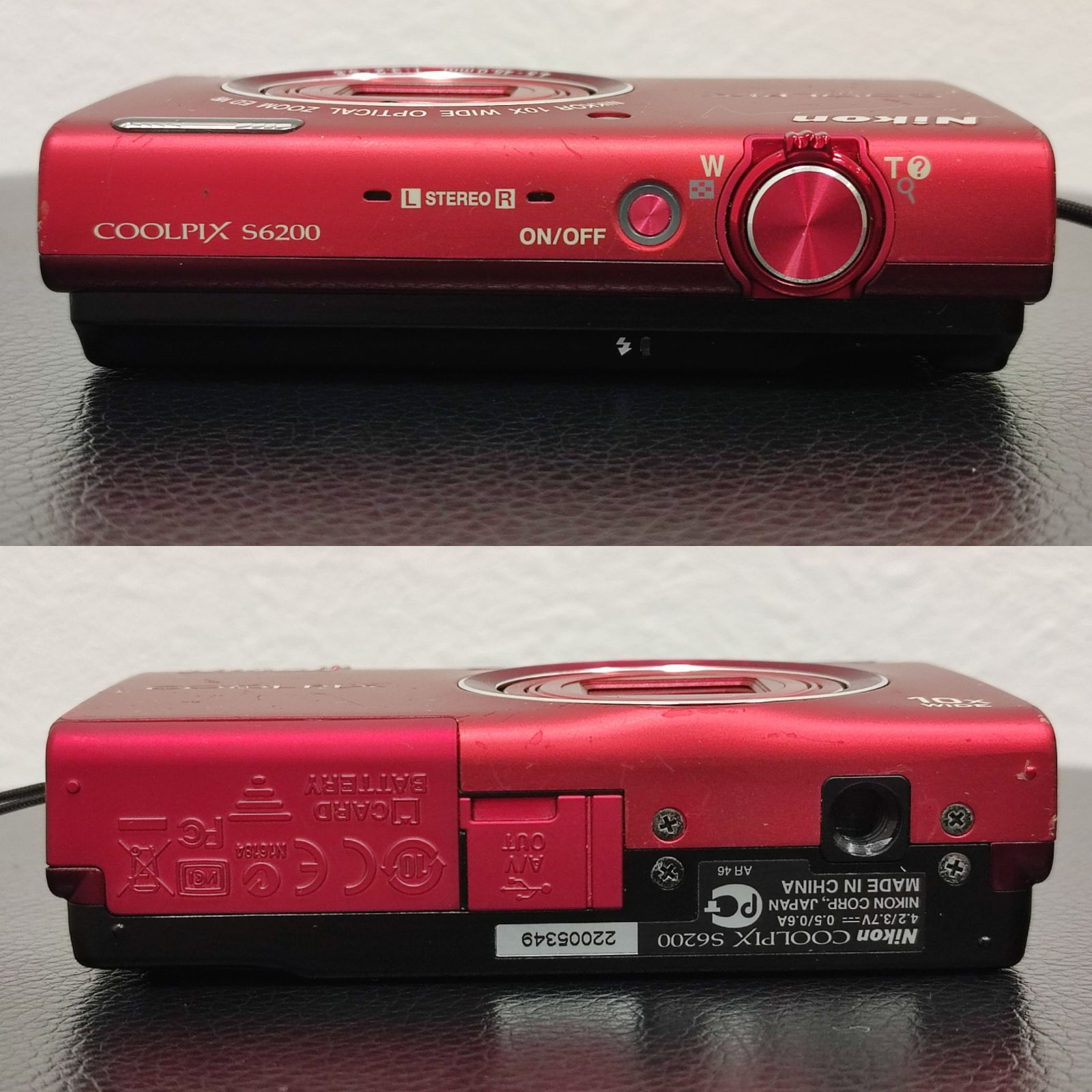 ジャンク】Nikon COOLPIX S6200 コンパクトデジタルカメラ