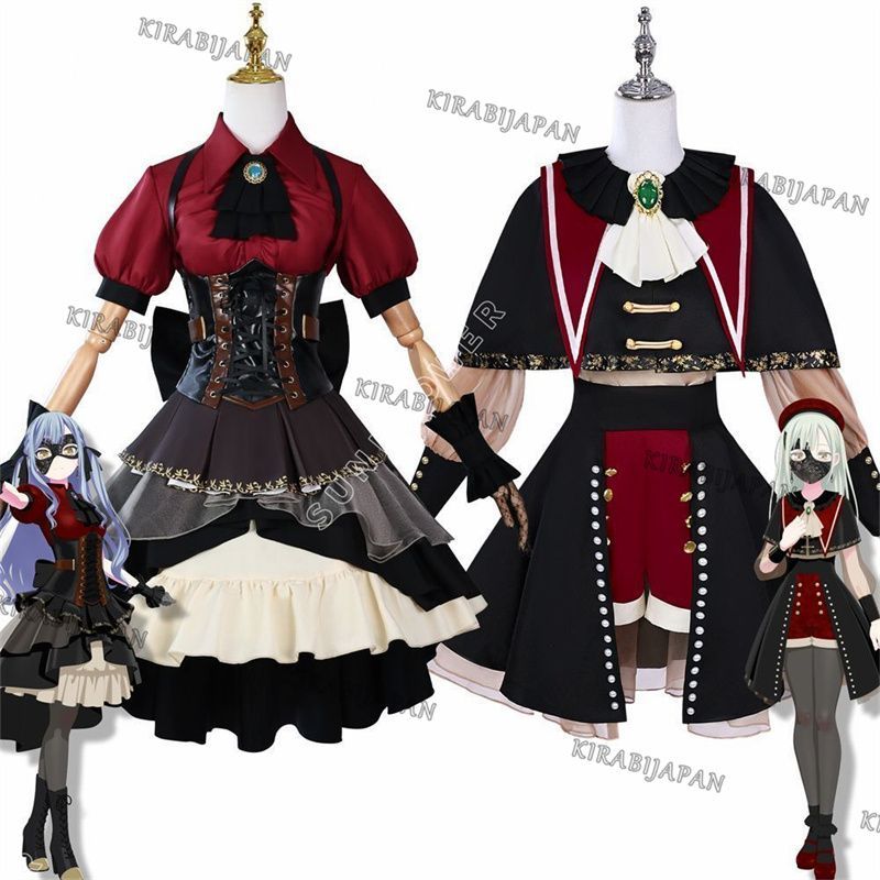 BanG Dream! Ave Mujica コスプレ衣装 豊川祥子 若葉睦 仮装 変装コスプレ コスチューム cosplay ステージ服 コスプレ衣装 イベント パーティー 文化祭 学園祭 ステージ服 忘年会 撮影会 遊園会 誕生日 プレゼン