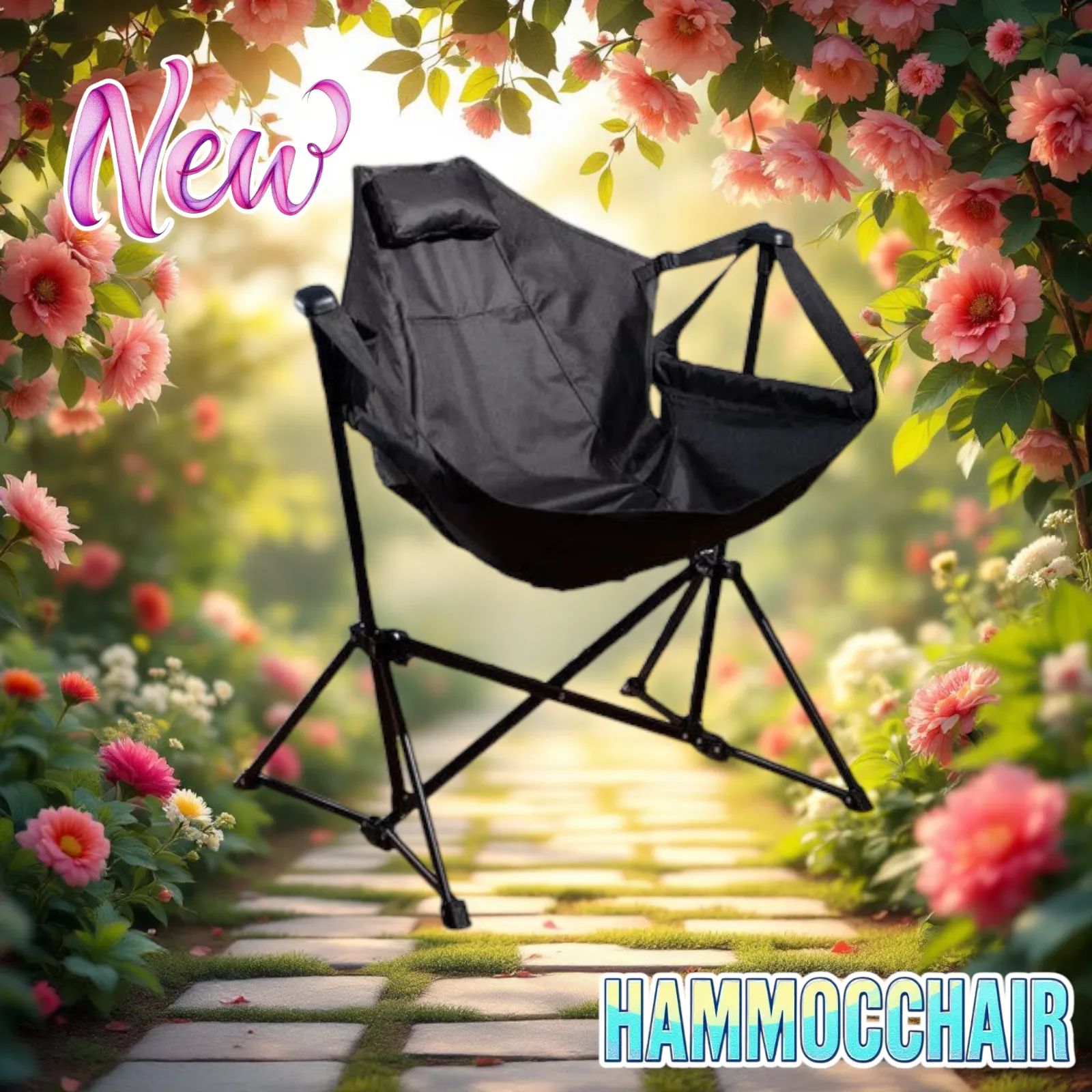2625 ハンモック チェア ブラック #2625 ハンモックチェア ブラック 1