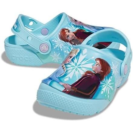 クロックス(crocs) ファンラブ 「フローズン2.0」 クロッグ キッズ 207465-4O9 アイス ブルー 20.0cm