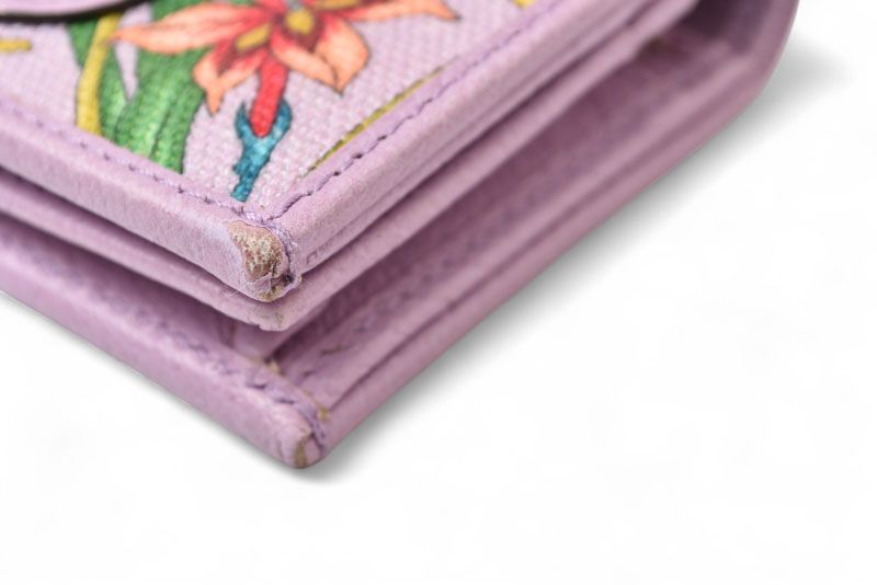 グッチ ミニ財布 GUCCI 折財布/フローラ リミテッドエディション/日本  