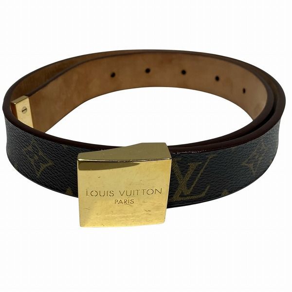 ルイヴィトン Louis Vuitton モノグラム サンチュール キャレ M6801 ブランド小物 ベルト メンズ