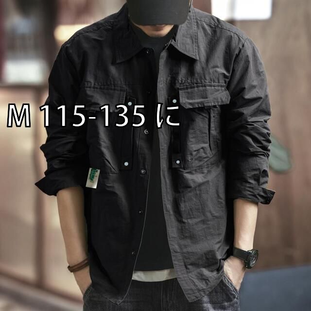 M 115-135 に メンズ ファッション 服 男性用 オシャレ シンプル 大人 かっこいい 大きいサイズ ストリート 紳士服 レトロ ジャケット カジュアル アウトドア ジャケット