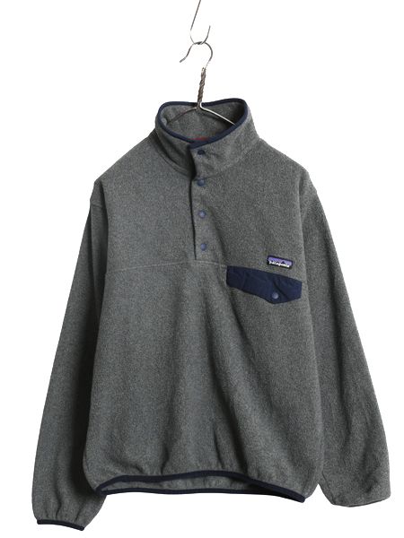 なクーポン配布中! パタゴニア ライトウェイト シンチラ スナップT メンズ S 古着 15年製 アウトドア フリース プルオーバー ジャケット ブルゾン ハイネック