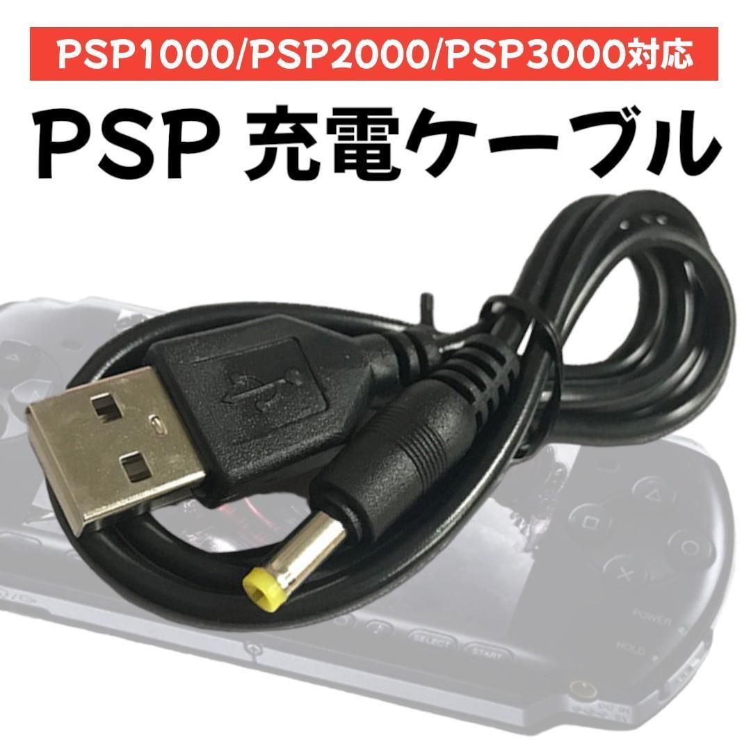 Sony PSP-3000 充電器・USBケーブル、ケース付き 土臭