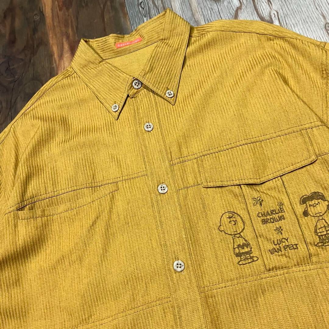 PEANUTS チャーリー・ブラウン ゴルフシャツ PEANUTS チャーリー・ブラウン ゴルフシャツ Golf Club Adult T