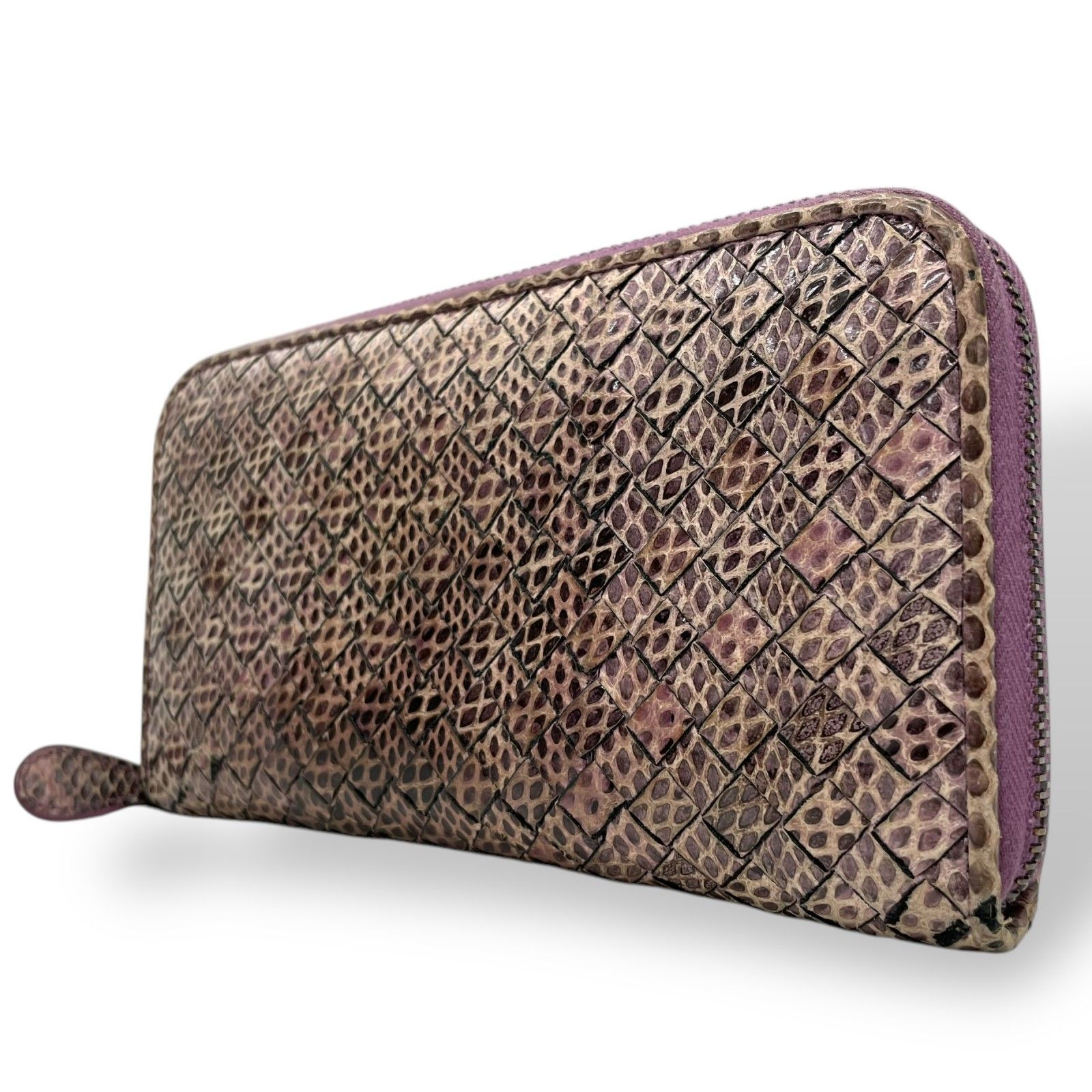 BOTTEGA VENETA ボッテガ ヴェネタ 長財布 ラウンドジップ イントレ  