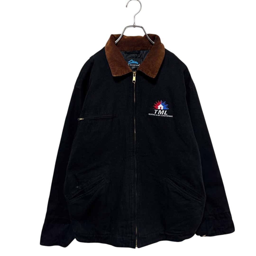 90s Tm-Mountain デトロイトジャケット ダック ワーク 企業 古着 90年代 カーハート Carhartt デトロイトジャケット バック