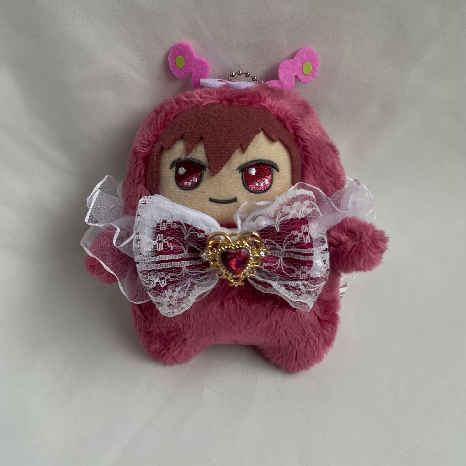 ぬい服 モンぬい ワルモフ リボン スタイ レッド - メルカリ