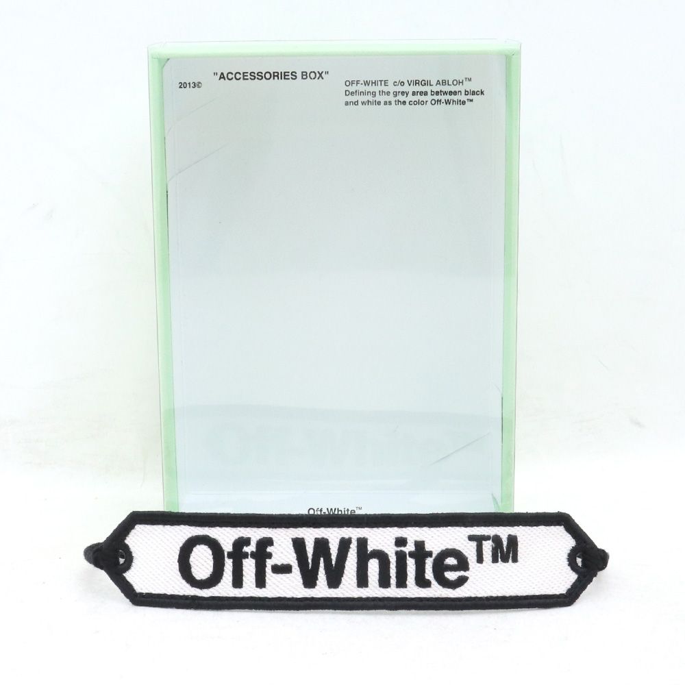 【Off-White】LOGO BRACELET（関税込み） オフホワイト Off-White OWOA008R20D240850110 OFFWHITE MACRAME