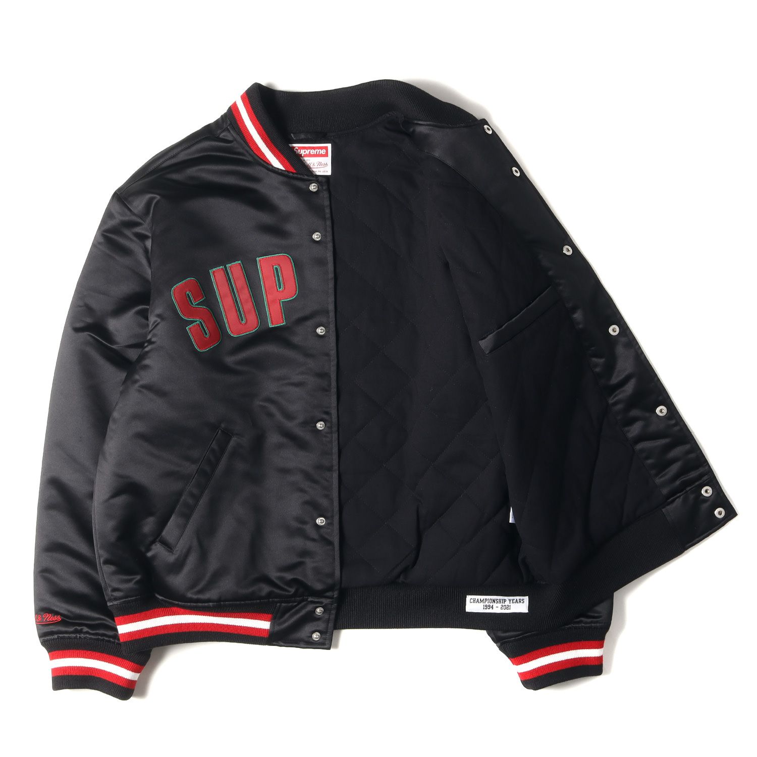 美品 Supreme シュプリーム ジャケット サイズ:L 21SS Mitchell & Ness 
