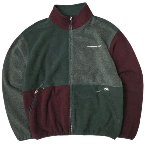 thisisneverthat ディスイズネバーザット DSN FLEECE JACKET クレイジーパターン フリースジャケット TN20FOW006 L Murti アウター g18488