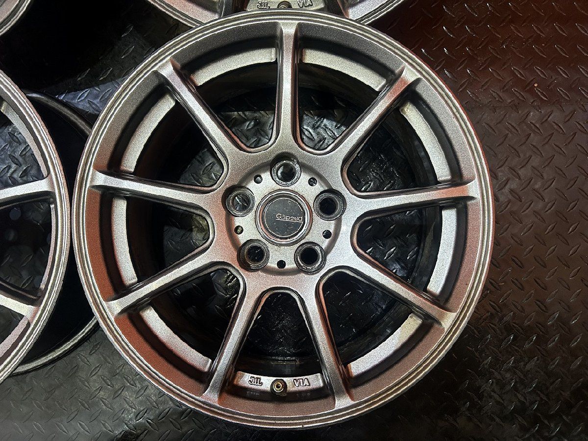 新車外しカローラ純正15インチ 鉄ホイール 6J ナット付き 送料無料