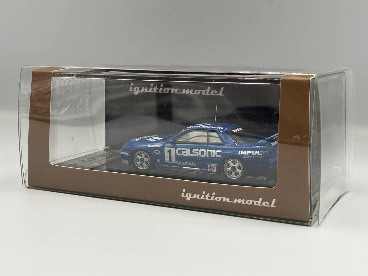 ignition model イグニッションモデル 1|64 CALSONIC SKYLINE 日産 スカイライン BNR32 1 1991 JTC