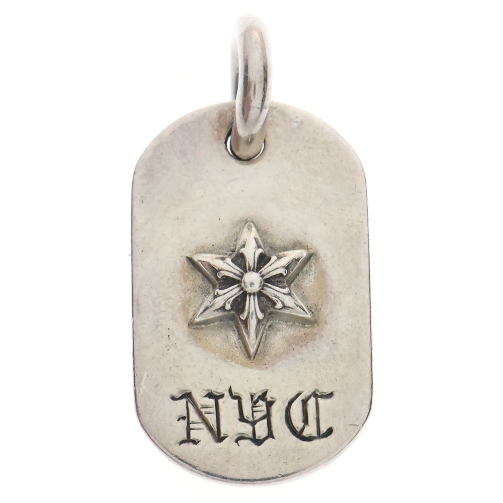 CHROME HEARTS RAISED DOGTAG NYC限定 ネックレス クロムハーツ RAISED DOGTAG/レイズドドッグタグ NYC限定チャーム