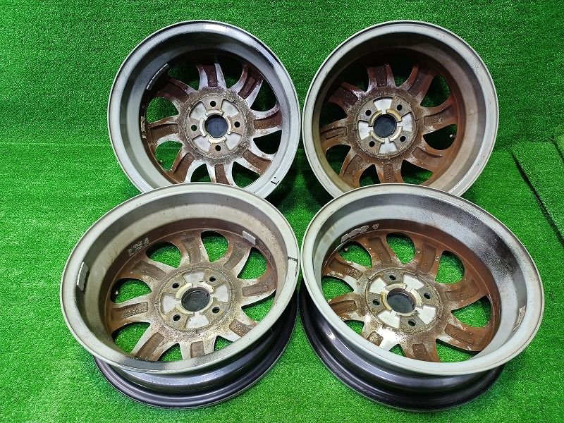 【驚きの価格が実現！】 日産 NISSAN 純正 日産純正 ML21S ルークス 14ｲﾝﾁ 4.5J 4穴 4本 100 50