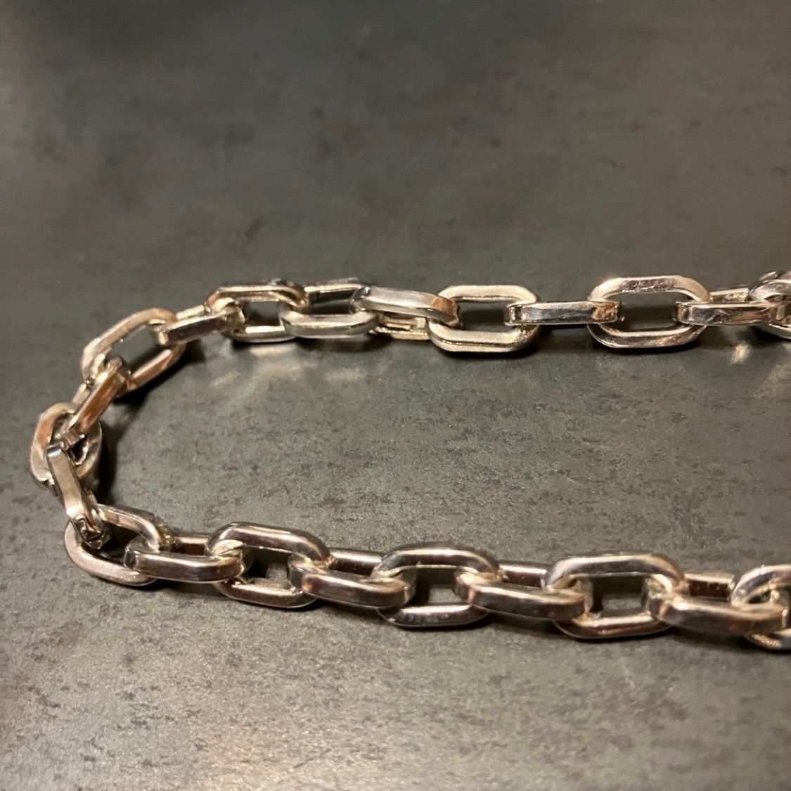 SILVER925 OVAL CHAIN BRACELET/シルバーブレスレット SILVER925 OVAL CHAIN BRACELET