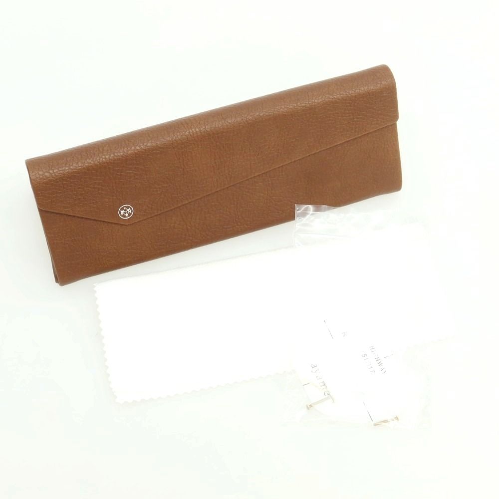 中古】アヤメ ayame HIGHWAY メタルフレーム ツーブリッジ メガネ