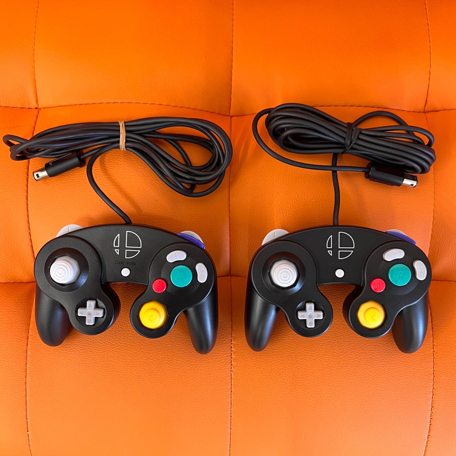 ニンテンドー ゲームキューブコントローラ スマブラブラック