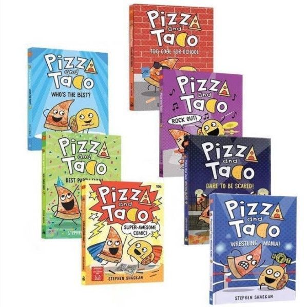 Pizza and Taco 英語絵本 8冊セット Pizza and Taco 英語絵本 8冊セット Pizza and Taco 英語絵本 8冊
