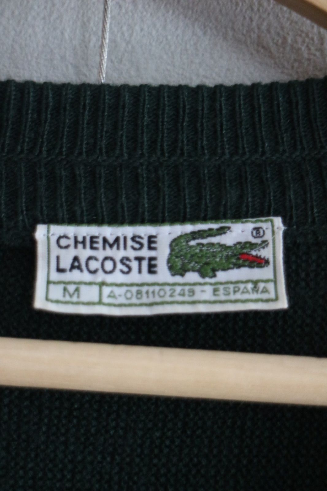 LACOSTE（ラコステ） 古着 70~80年代 LACOSTE CHEMESE LACOSTE