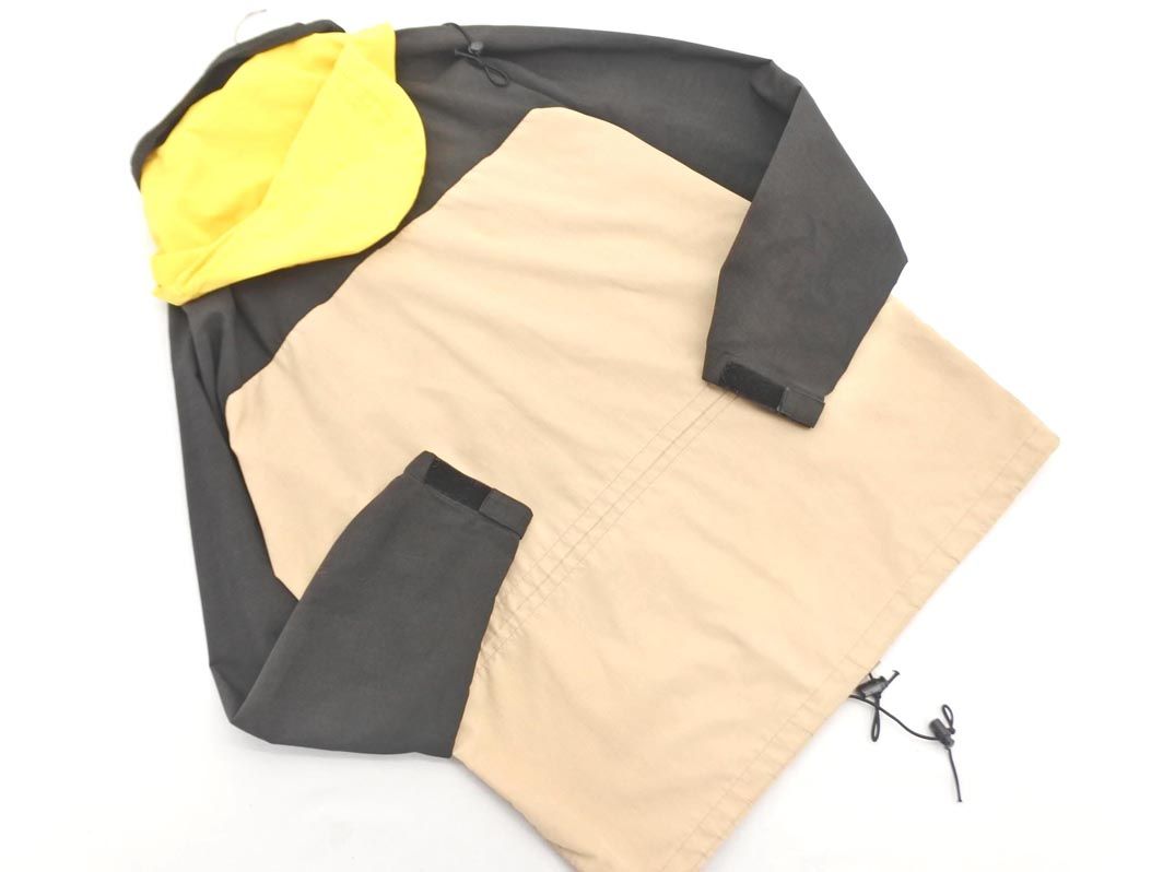 XLARGE フード付きジャケット XLARGE ベージュ XLARGE エクストララージ 切替 フード ジャケット sizeL