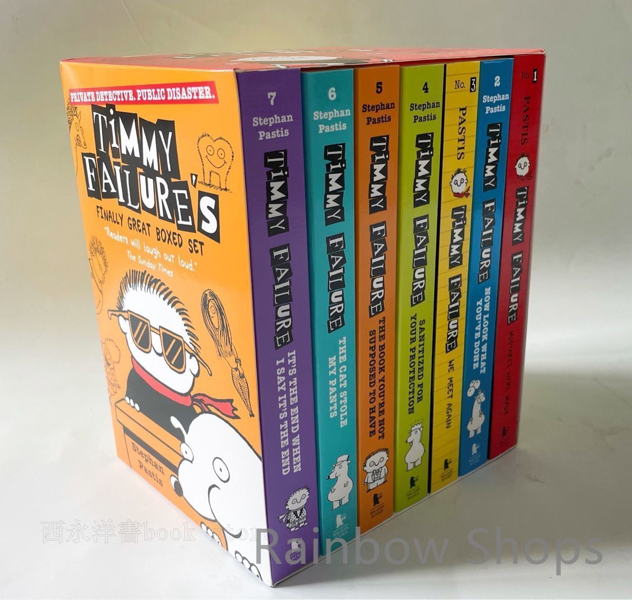 【新品】 TimmyFailure 7册 英語　洋書 新品未使用】Timmy Failure 英語絵本 洋書 7冊 ocp15 - メルカリ