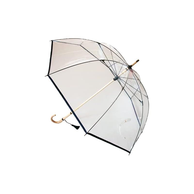 ホワイトローズ 縁結-雅- えんゆうみやび 全３色 ビニール傘 ８本骨 フォーマル 宮内庁御用達_ NV ネイビー 1