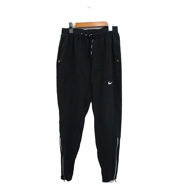 ナイキ NIKE スポーツウェア パンツ ジップ ロゴ S ブラック 黒 /KT32