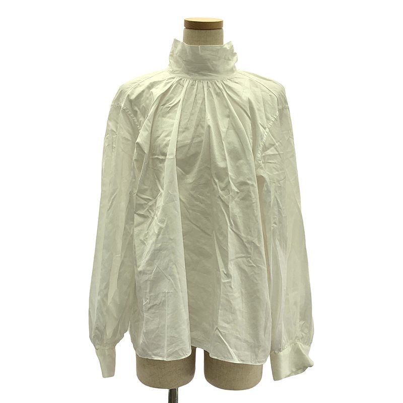 ノワールケイニノミヤ　ボウタイブラウス　S noir kei ninomiya / ノワールケイニノミヤ | 2020SS | コットン