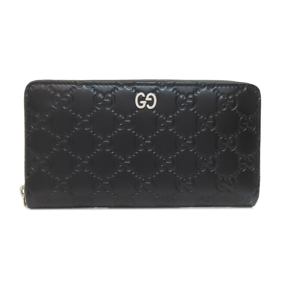 GUCCI グッチ 473928 GGシグネチャー シマ 長財布（小銭入れあり