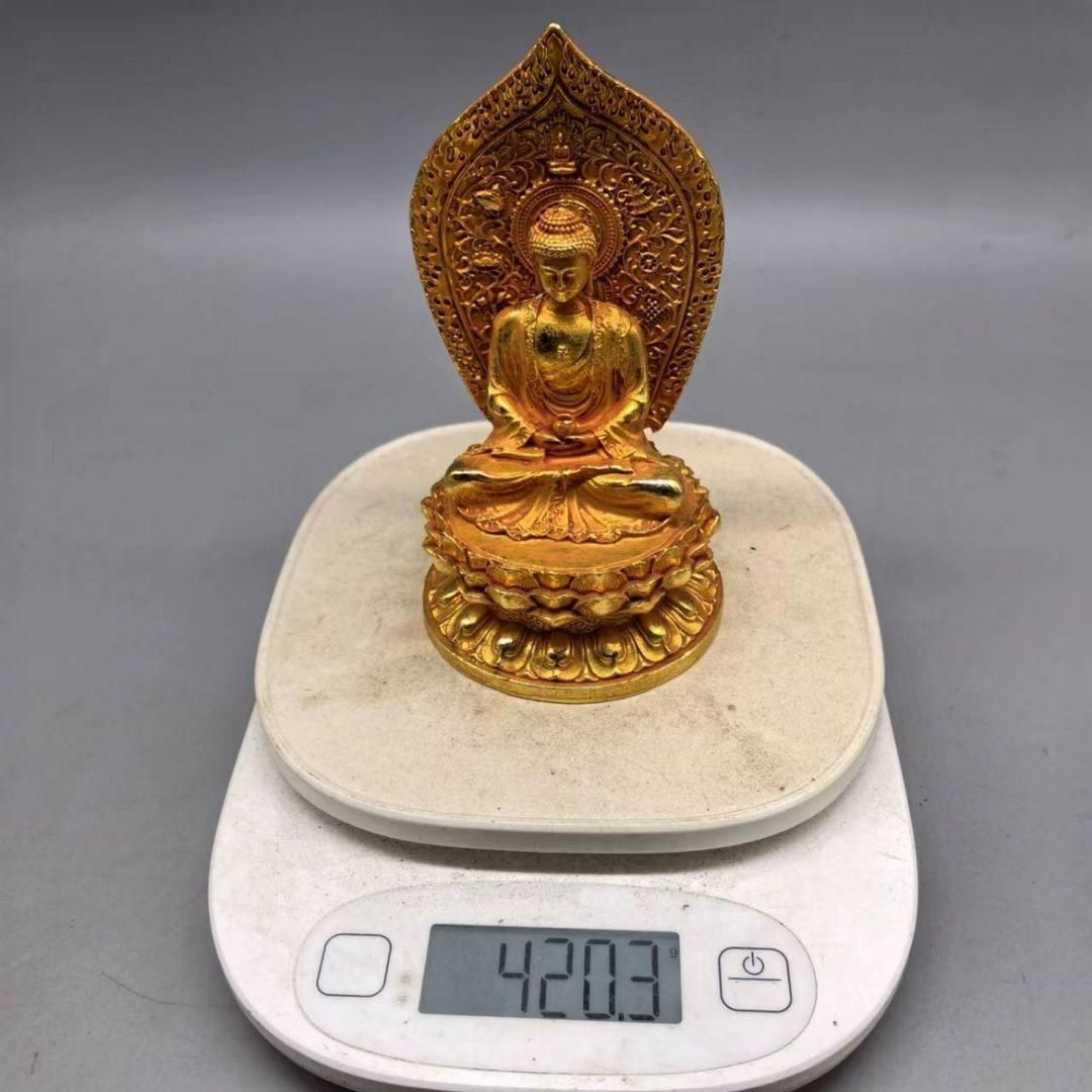 仏教美術 仏像 釈迦牟尼仏仏像 仏陀 銅像 工芸品 置物 【公式通販】