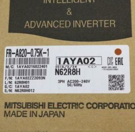 新品◇送料無料◇ MITSUBISHI/三菱 インバーター FR-A820-0.75K-1 - メルカリ