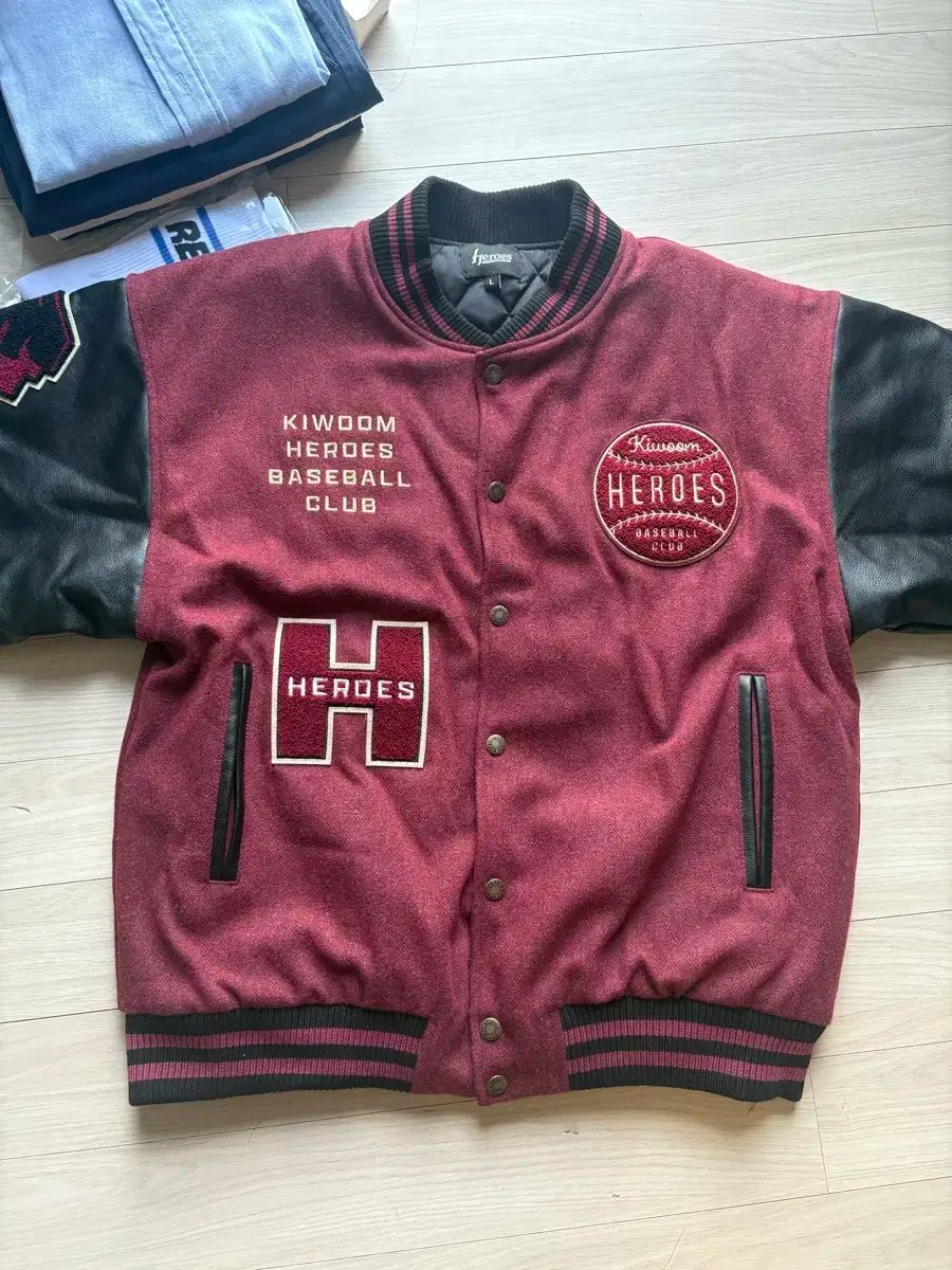 【KBO】キウム・ヒーローズ ソウルユニフォーム 選手支給品 KBO】キウム・ヒーローズ ソウルユニフォーム 選手支給品