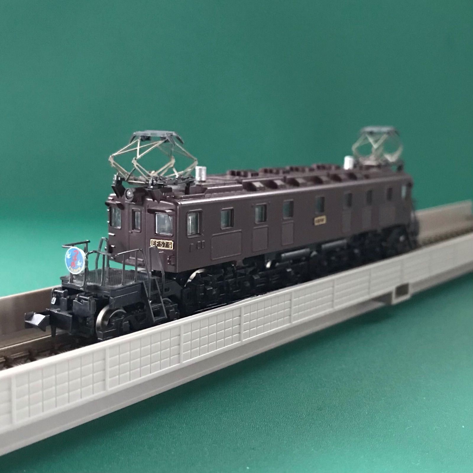 【3039s57】EF58-57 電気機関車(青大将・大窓) 3039s57t】EF58-57「つばめ」電気機関車(青大将・大窓) （◇EF58