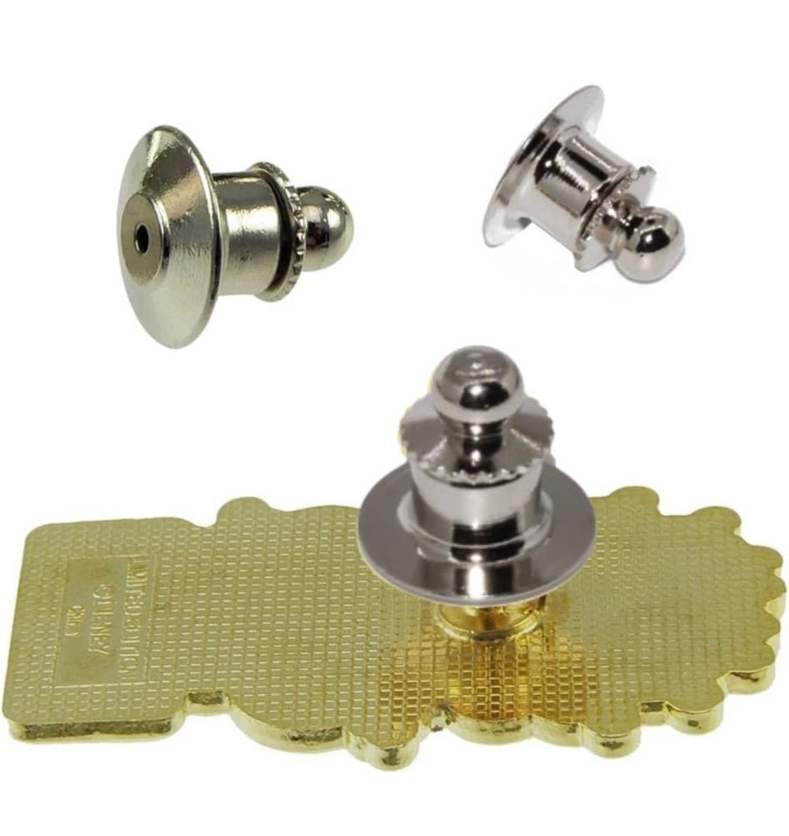 18K ピンバッチタイタックそろばん