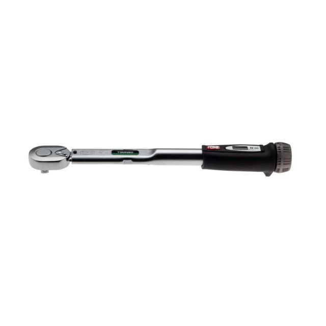 トネ TONE プレセット形トルクレンチ ダイレクトセットタイプ T3MN50-QL 差込角9.5mm 3|8” ブラック 50N m