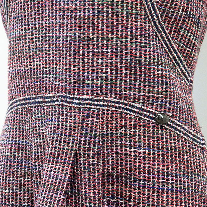 美品】CHANEL シャネル ワンピース ツイード P50960 2014-15年製 COCO  