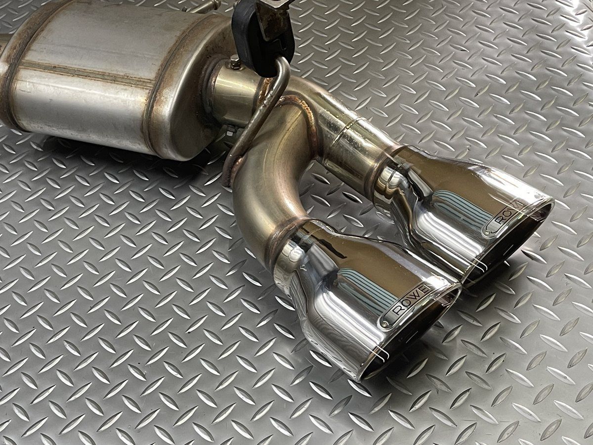 引き取り限定】30ヴェルファイア、アルファードROWEN ステンレスマフラー