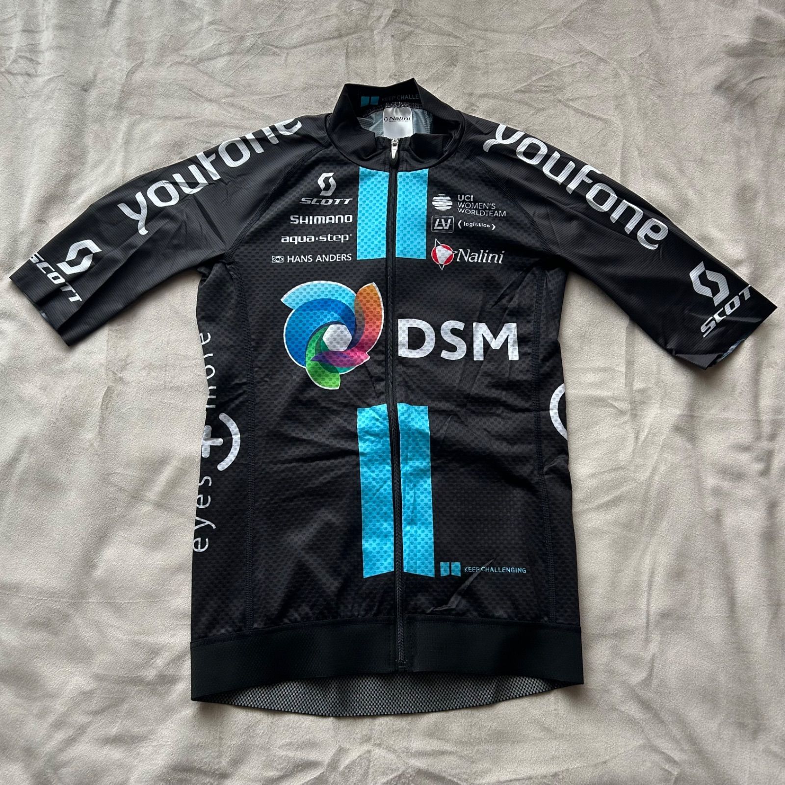プロチーム支給品 チームDSM サマージャージ nalini レディース