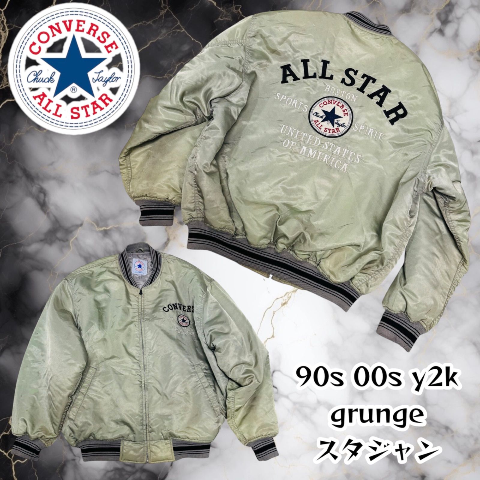 00s アーカイブ】ma-1 ボンバージャケット テック y2k パンク 【公式通販】