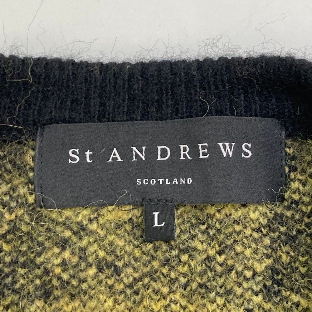 St Andrews セーター L イエロー サイズ：L ST ANDREWS セントアンドリュース ニットセーター