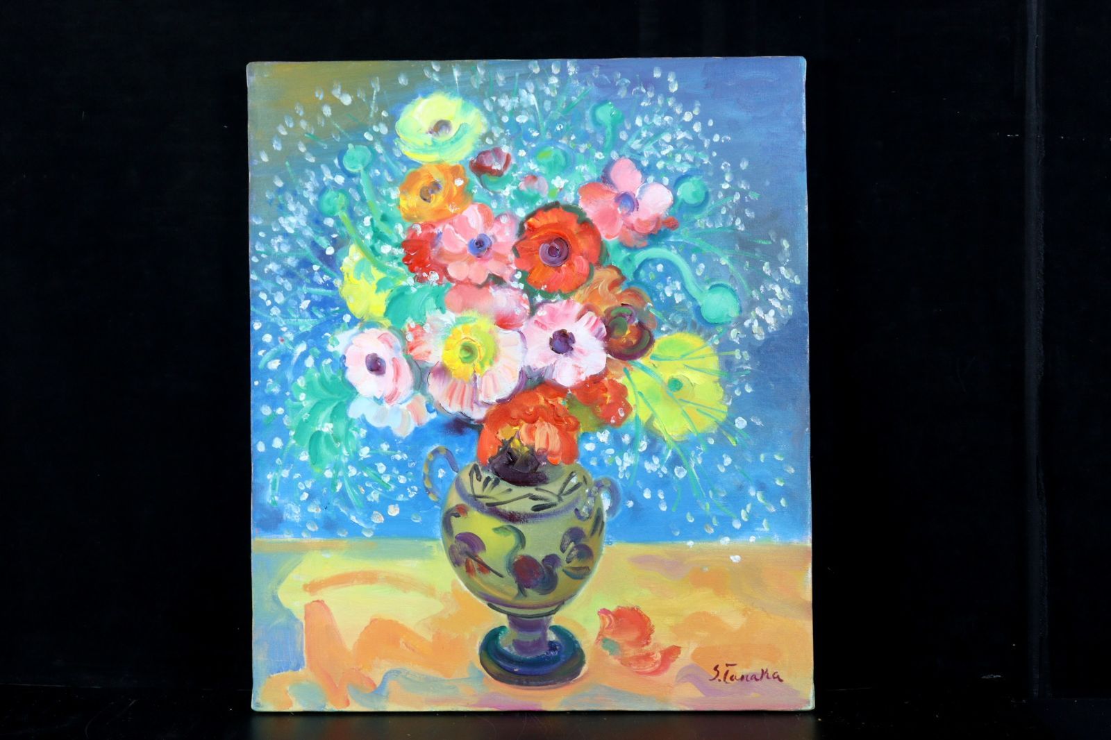 北アルプス風景画 川島孝之 6号 油絵 川島孝之 油絵 油彩 風景画 北