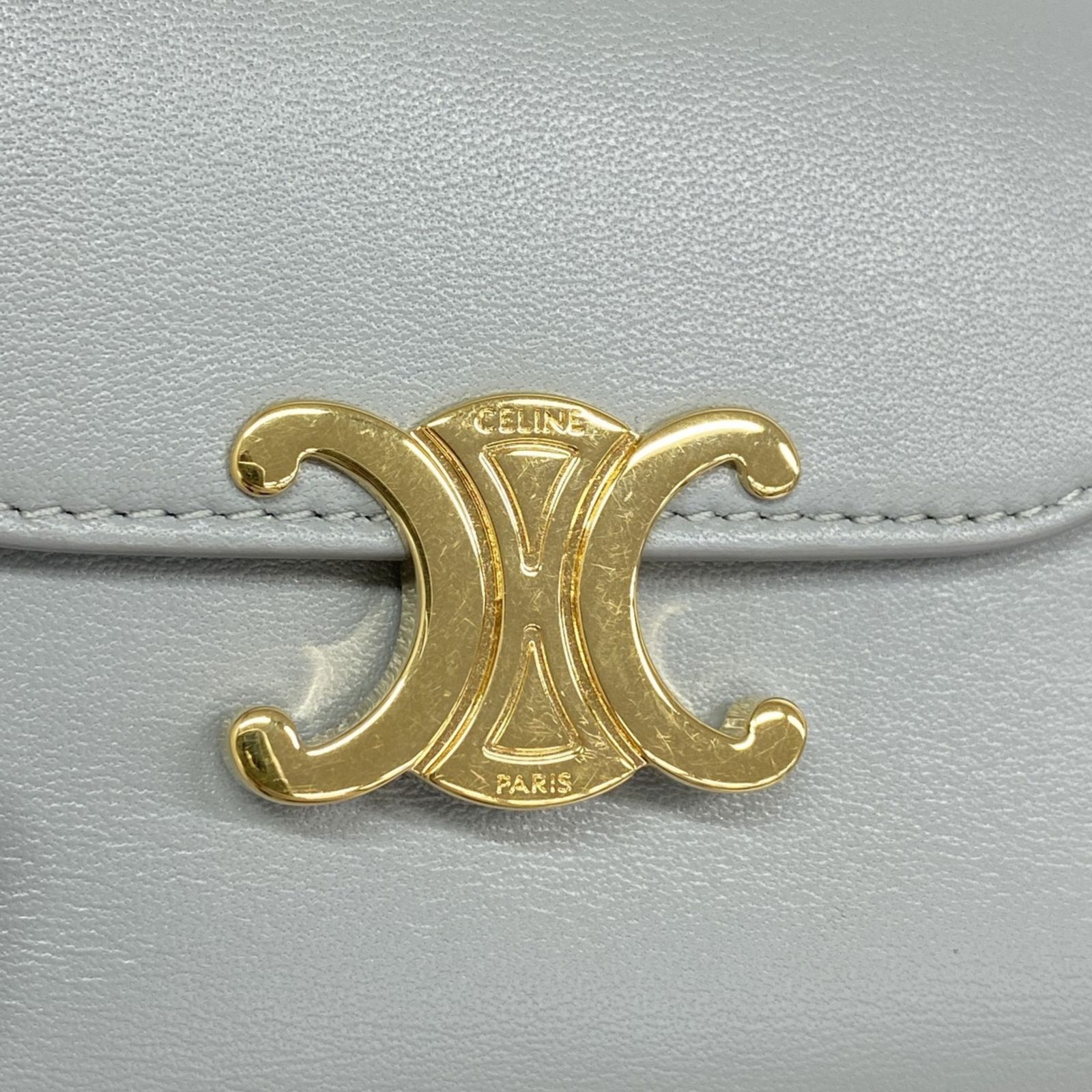 セリーヌ(Celine) セリーヌ 三つ折り財布 トリオンフ レザー