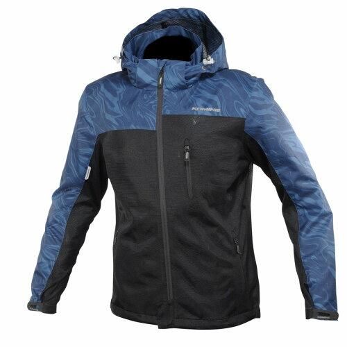 5営業日で発送 コミネ Komine JK-114 P M-PARKA Navy-Marble WM