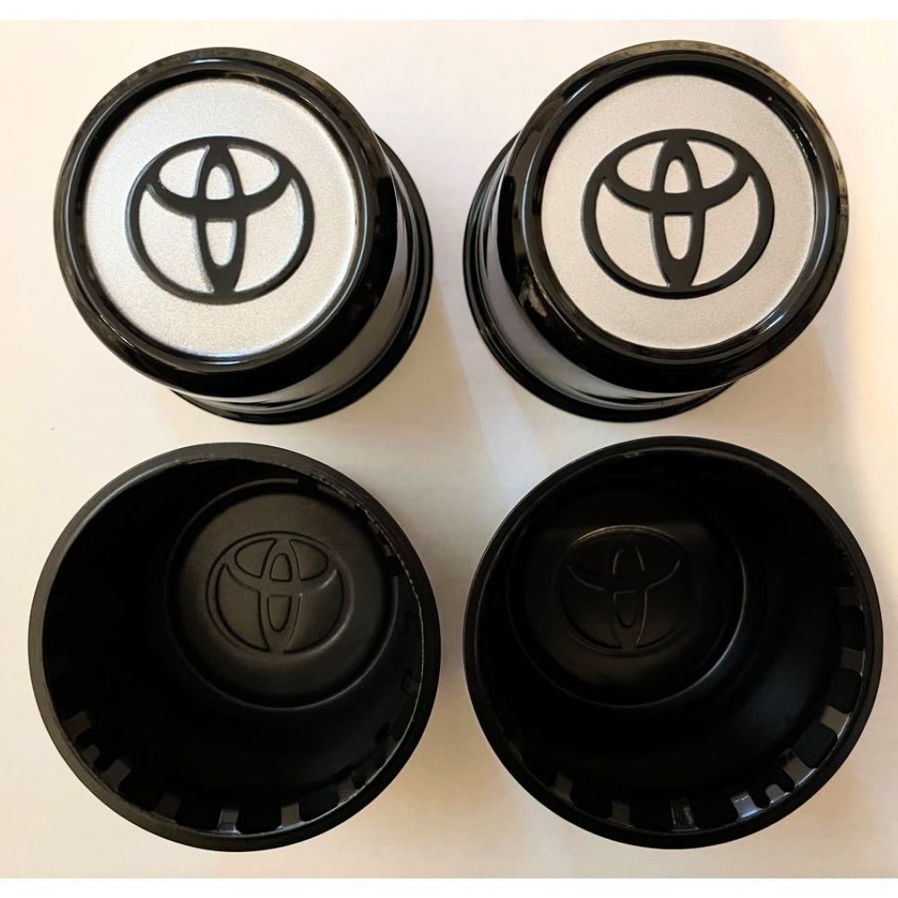 トヨタ 純正 TOYOTA 正規 ホイールキャップ オーナメント 4個 セットレジアス KCH40 LXH43 RCH42 ハイエース RZH115L パーツ エンジン タイヤ カスタム