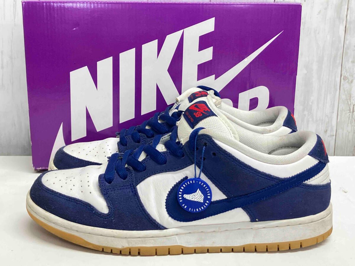 鑑定済み NIKE SB DUNKLOW スニーカー ナイキ ダンクロー DO9395-400 LA DODGERS 27㎝