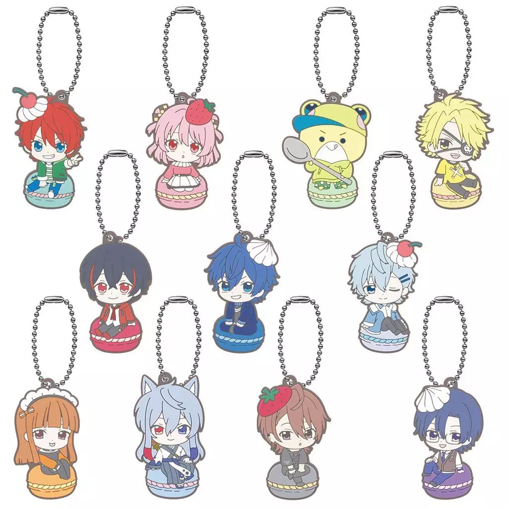 Amazon.co.jp: カラフルピーチ カプセルラバーマスコット 全12種セット