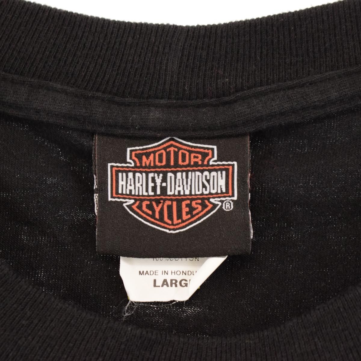 ハーレーダビッドソン Harley-Davidson 両面プリント 胸ポケット