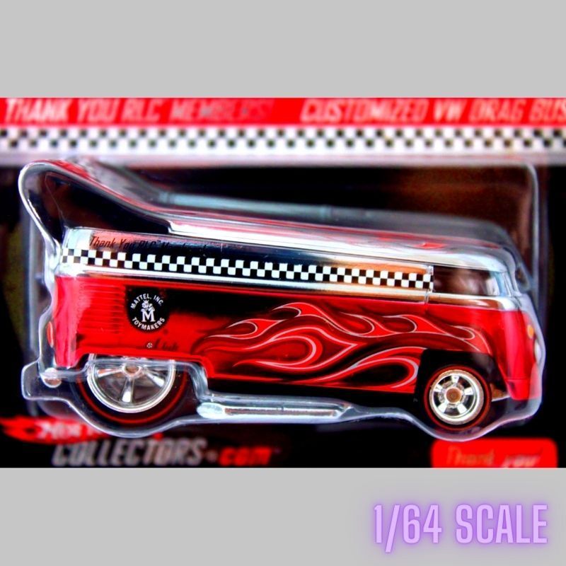 HOTWHEELS ホットウィール RLC CUSTOMIZED VW ドラッグ バス